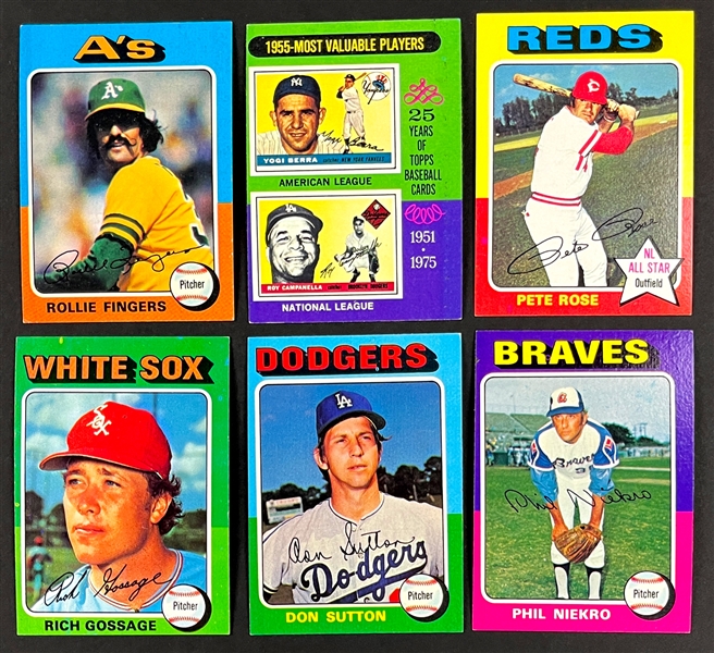 1975 Topps Hoard (900+ Cards) with Duplication