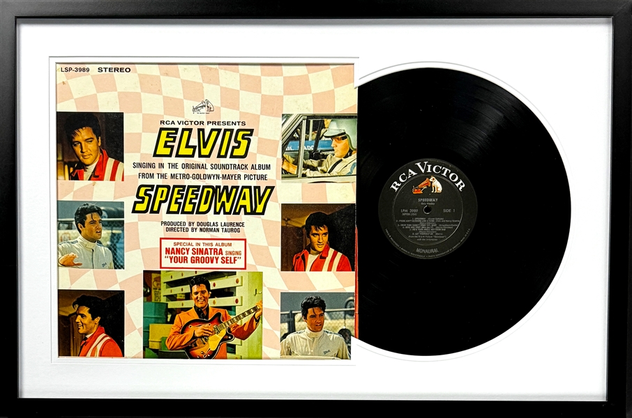 1968 Elvis Presley <em>Speedway</em> MONO Soundtrack (LPM-3989) - Incredibly RARE