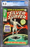 The Silver Surfer #1 (Marvel, 1968) CGC NM- 9.2 - ORIGIN OF THE SILVER SURFER