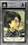 Daniel Radcliffe Signed <em>Harry Potter</em> Trading Card (Beckett Encapsulated)