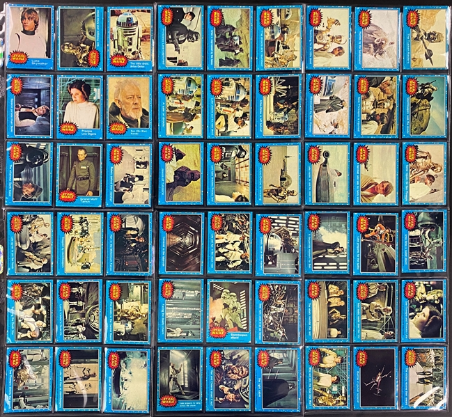 1977 Topps <em>Star Wars</em> Series 1 Complete Set (66) 