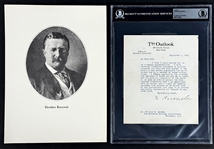 Theodore Roosevelt (President 1901-1909) Signed 1911 Letter (Beckett Encapsulated)