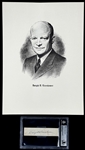 Dwight D. Eisenhower (President 1953-1961) Cut Signature (Beckett Encapsulated)