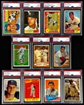 1950s-60s Topps, Bowman, Post and Regionals Shoebox Collection (338)