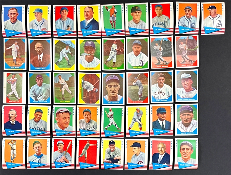 1960 and 1961 Fleer Baseball Greats Collection (101)