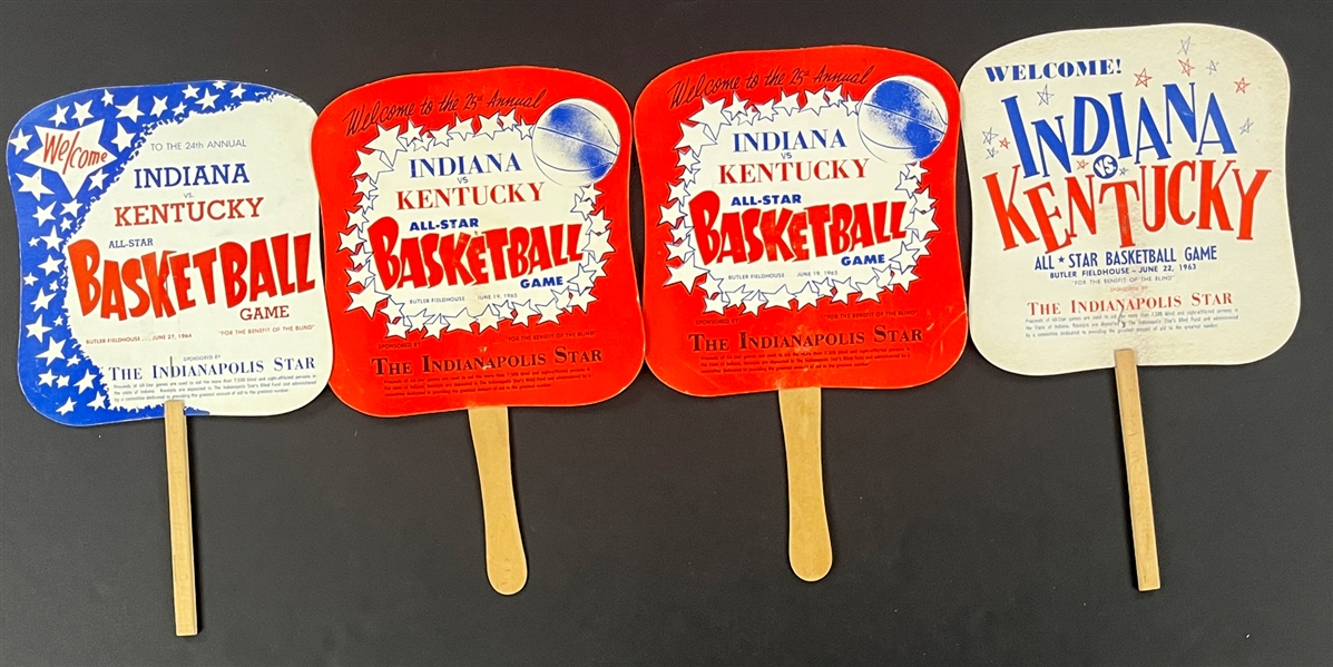 1963-65 Indiana vs Kentucky State High School All-Star Game Souvenir Roster Fans (4)