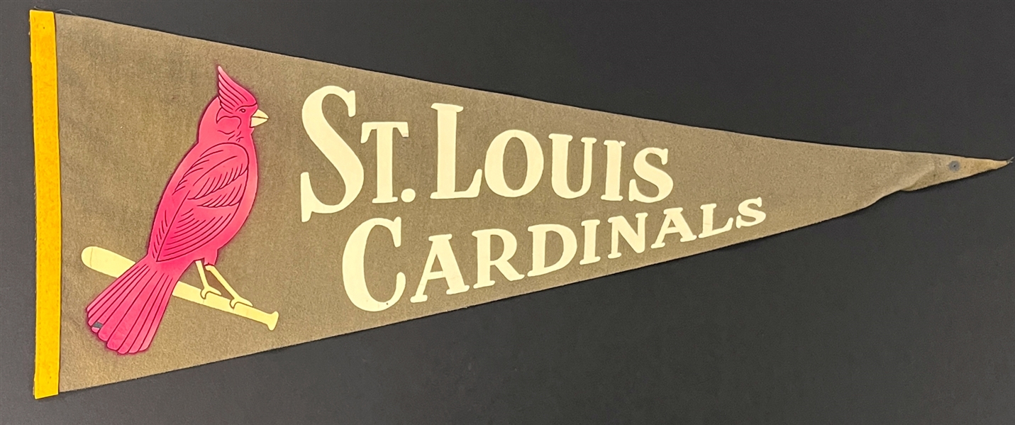 1960s St. Louis Cardinals Pennant Trio (3)