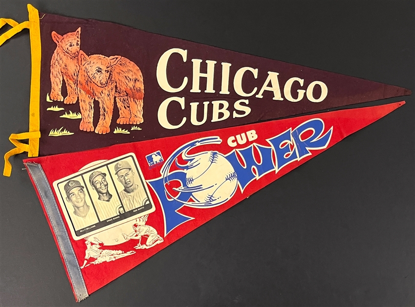 1940s-60s Chicago Cubs Pennants (4)