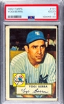 1952 Topps #191 Yogi Berra - PSA GD 2