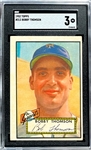 1952 Topps #313 Bobby Thompson - SGC VG 3