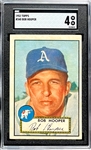 1952 Topps #340 Bob Hooper - SGC VG-EX 4 - High Number