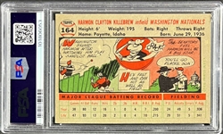 1956 Topps #164 Harmon Killebrew - PSA EX+ 5.5