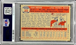 1957 Topps #35 Frank Robinson - PSA EX-MT 6