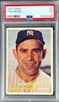 1957 Topps #2 Yogi Berra - PSA EX 5