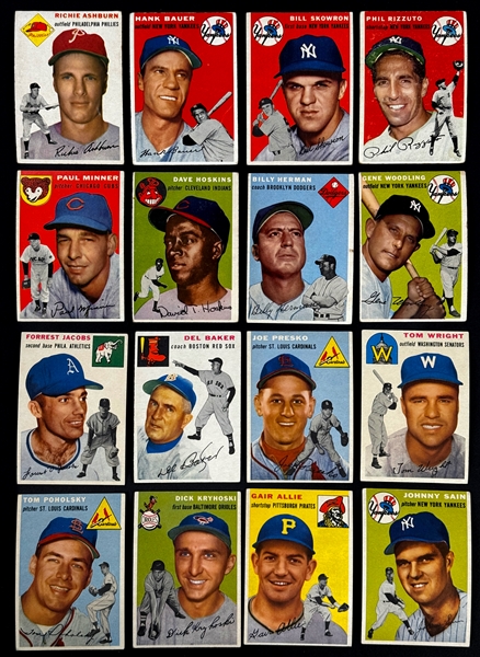 1954 Topps Baseball Collection (171)