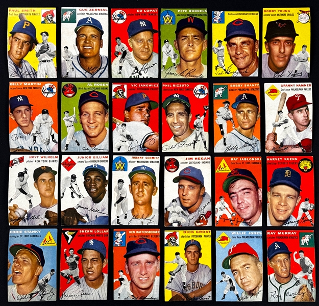 1954 Topps "Borderless" Collection (47)