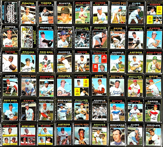 1971 Topps Baseball Complete Set (752)