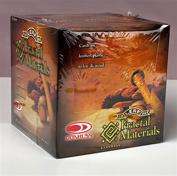 1998 Leaf Fractal Materials Factory Sealed Box (18 Packs)