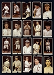 1912 T207 Brown Background Collection (40) Incl. Marquard, McGraw, Bender and Bresnahan