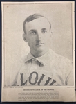 1909 St. Louis Republic Browns Supplements Roderick Wallace