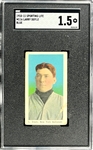 1910-11 M116 Sporting Life Larry Doyle Blue Background - SGC FR 1.5