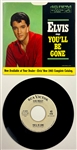 1965 Elvis Presley RCA Victor White Label “Not For Sale” 45 RPM Single “Do The Clam” / “Youll Be Gone” with Picture Sleeve - <em>Girl Happy</em>