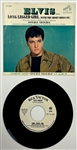 1967 Elvis Presley RCA Victor White Label “Not For Sale” 45 RPM Single "Long Legged Girl (With the Short Dress On)” / “Thats Someone You Never Forget” - <em>Double Trouble</em>