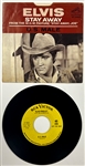 1968 Elvis Presley RCA Victor Yellow Label “Not For Sale” 45 RPM Single "Stay Away” / “U.S. Male” - <em>Stay Away, Joe</em> - with Picture Sleeve