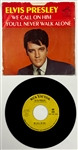 1968 Elvis Presley RCA Yellow Label NOT FOR SALE "You’ll Never Walk Alone" / "We Call On Him" 45 RPM Single with Picture Sleeve