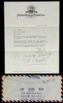 1965 Colonel Tom Parker Signed Letter on MGM Letterhead in Original Envelope with <em>Harum Scarum</em> Promotion (Beckett Authentic)