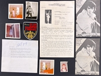1960s-70s Elvis Presley Extensive Fan Mail Collection with Letters, Photos and Jewelry (29 Pieces) Plus Fan Club Ephemera