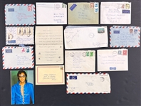 1960s-70s Elvis Presley Extensive Fan Mail Collection with Letters, Photos and Jewelry (29 Pieces) Plus Fan Club Ephemera