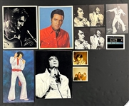 1970s Elvis Presley Las Vegas Concert Menus, Photos and Promotional Pieces (13 Items)