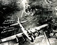 World War II B-17 Veterans Signed 16x20 Photograph (PSA/DNA)