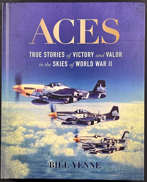 <em>Aces</em> (of World War I) Book Signed by 5 Flying Aces of the War (JSA)