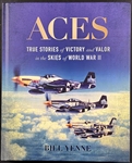 <em>Aces</em> (of World War I) Book Signed by 5 Flying Aces of the War (JSA)