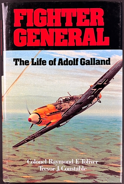 Adolf Galland (WWII German Flying Ace) Signed Biography <em>Fighter General</em> (PSA/DNA)