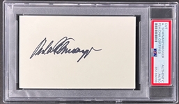 Arnold Schwarzenegger Cut Signature (Encapsulated PSA/DNA)