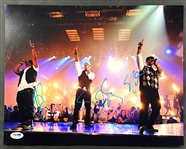 Boyz II Men Band-Signed 11x14 Photo - Wanya Morris, Shawn Stockman and Nathan Morris (PSA/DNA)