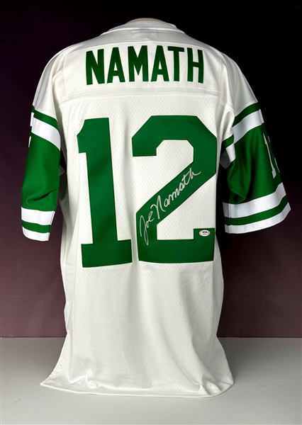 Joe Namath Signed New York Jets #12 "NAMATH" Home Jersey (PSA/DNA)