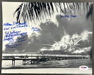 Pearl Harbor Survivors Signed 8x10 Photo (PSA/DNA)