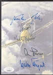 German Aces of WWII Signed Photo (JSA) Inc. Adolf Galland, Wolfgang Spate, Gunther Rall, Walter Schuck and Walter Krupinsk