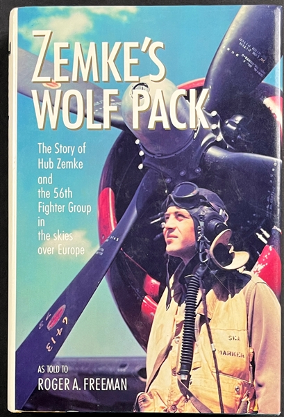  <em>Zemkes Wolf Pack</em> Signed by Hub Zemke (PSA/DNA)