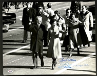 President Jimmy Carter & First Lady Rosalynn Carter Signed 16x20 Inauguation Day Photo (PSA/DNA)