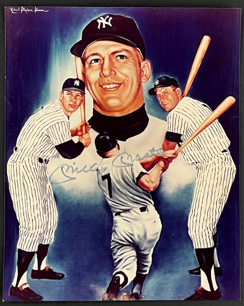 Mickey Mantle Signed 8x10 Photo (Beckett Authentic)