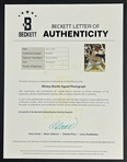 Mickey Mantle Signed 8x10 Photo (Beckett Authentic)