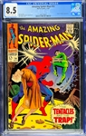 The Amazing Spiderman #54 (Marvel, 1967) CGC VF+ 8.5 - GREAT Doc Ock Cover