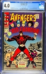 The Avengers #43 (Marvel, 1967) CGC VG 4.0 - Red Guardian Cover