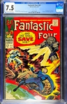 Fantastic Four #62 (Marvel, 1967)  CGC VF- 7.5 - Inhumans/Blastaar 1st Appearance