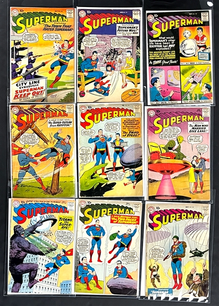 1950s-1960s <em>Superman</em> #130-210 Complete Run